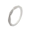 Inel Argint Twisted Eternity cu Pietre Zirconia