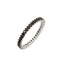 Inel Argint Tennis cu Zirconii Negre