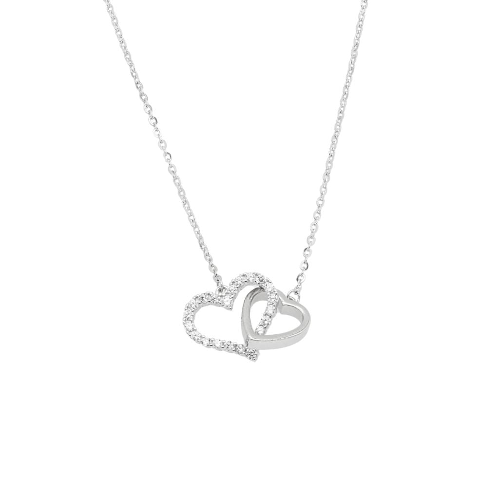 Lant Argint Infinite Hearts