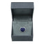 Lant Argint Inima Royal Blue