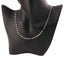 Lant Argint Modern Half Sequin Link