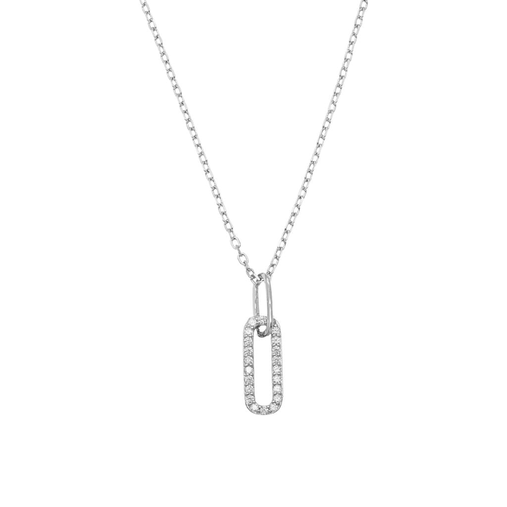 Lant Argint Paperclip