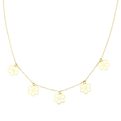 Lant Aur 14k Daisy Charms