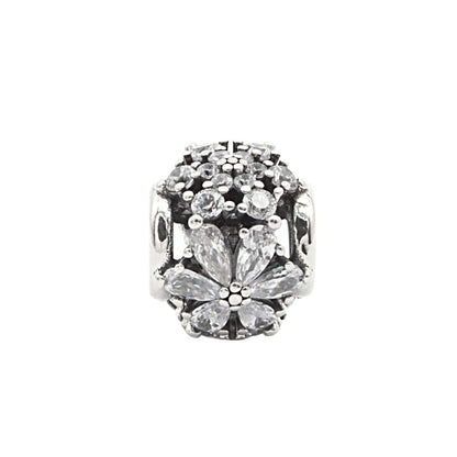 Talisman Argint pentru Bratara Crystal Flower