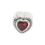 Talisman Argint pentru Bratara Red Heart