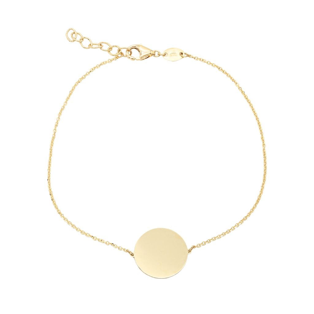Bratara Aur 14k Banut 1.3cm Gravabil