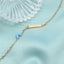 Bratara Aur 14k Copii Delfin si Placuta