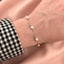 Bratara Aur 14k cu Perle Naturale Rotunde