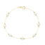 Bratara Aur 14k cu Perle Naturale Rotunde