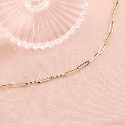 Bratara Aur 14k cu Zale Paperclip