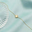 Bratara Aur 14k Floare cu Striatii