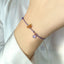 Bratara Aur 14k Floare si Caprioara Bambi