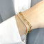 Bratara Aur 14k Paperclip