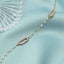 Bratara Aur 14k Paperclip cu Zirconii