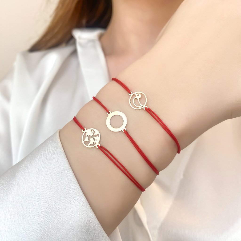 Bratara Aur 14k Snur Cerc