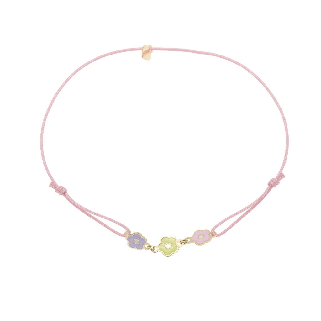 Bratara Aur 14k Snur Floricele