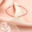 Bratara Aur 14k Snur Rosu Litera A