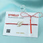 Bratara Aur 14k Snur Rosu Litera G 1.7 cm