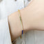 Bratara Aur 14k Tennis cu Pietre Multicolore