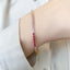 Bratara Aur 14k Tennis cu Pietre Multicolore