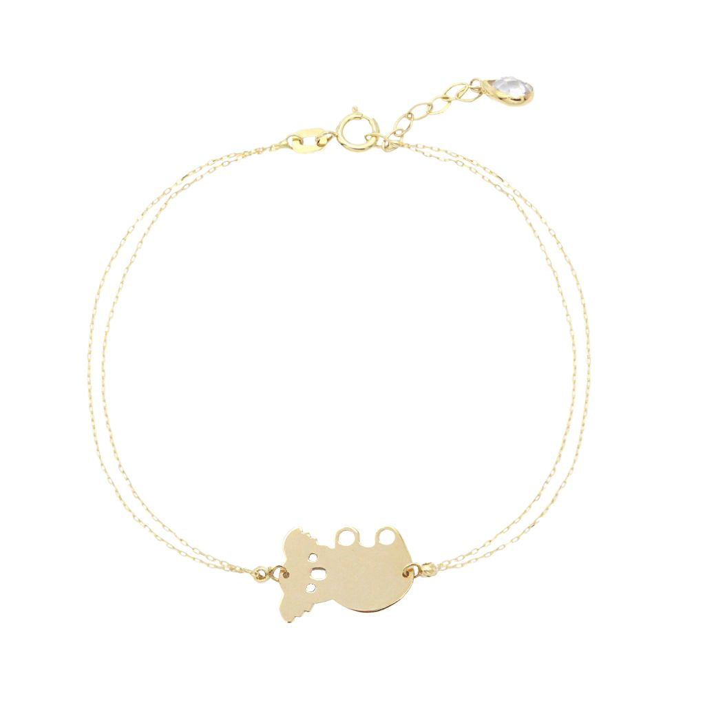 Bratara Aur 14k Ursulet Koala