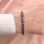 Bratara Snur cu Bile Aur 14k si Hematit Multicolor 5mm