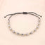Bratara Snur cu Bile de Aur 14k si Hematit Oval 7mm