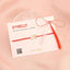 Martisor Bratara Aur 14k Snur Rosu Litera N 1 cm