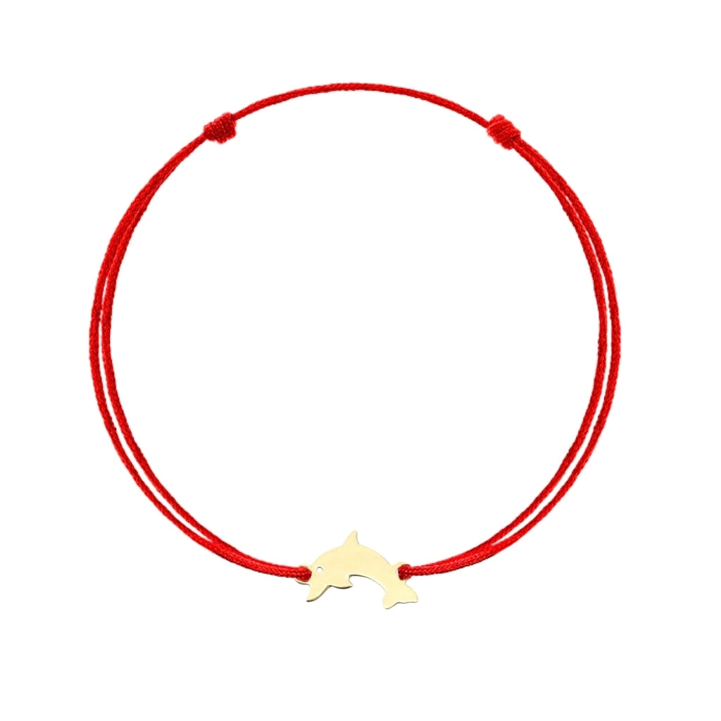 Martisor Bratara Aur Snur 14k Delfin
