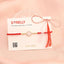 Martisor Bratara Snur Rosu Aur 14k Floare Email