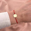 Bratara Aur 14k Snur cu Banut pentru Gravat 1.3 cm
