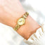 Ceas Aur 14k Geneve Dama Cadran Oval