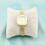 Ceas Aur 14k Geneve Dama Cadran Patrat