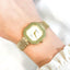 Ceas Aur 14k Geneve Dama Cadran Patrat