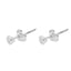 Cercei Aur 14k Alb Classic