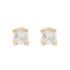 Cercei Aur 14k Clasici cu Zirconia