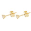 Cercei Aur 14k Clasici cu Zirconia