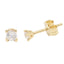 Cercei Aur 14k Clasici cu Zirconia