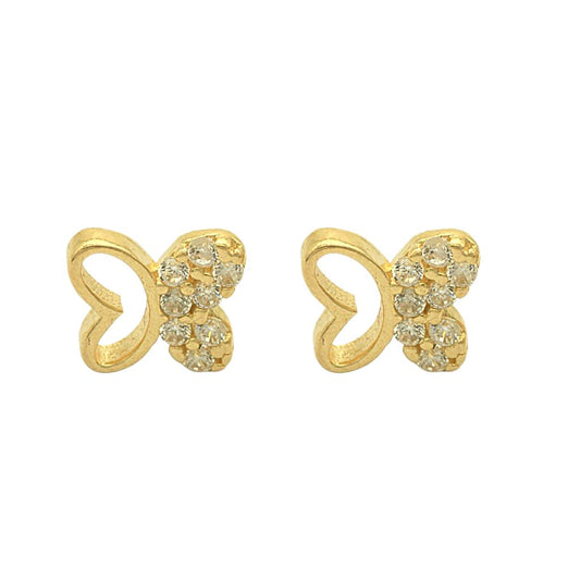 Cercei Aur 14k Delicate Butterfly