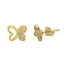 Cercei Aur 14k Delicate Butterfly