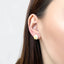 Cercei Aur 14k Floare