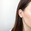 Cercei Aur 14k Floare