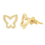 Cercei Aur 14k Fluture