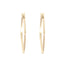 Cercei Aur 14k Forma Romb