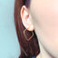 Cercei Aur 14k Forma Romb