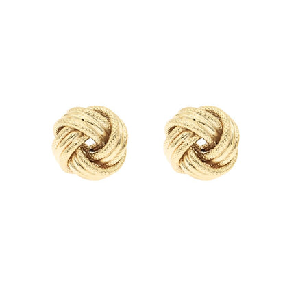 Cercei Aur 14k Impletiti