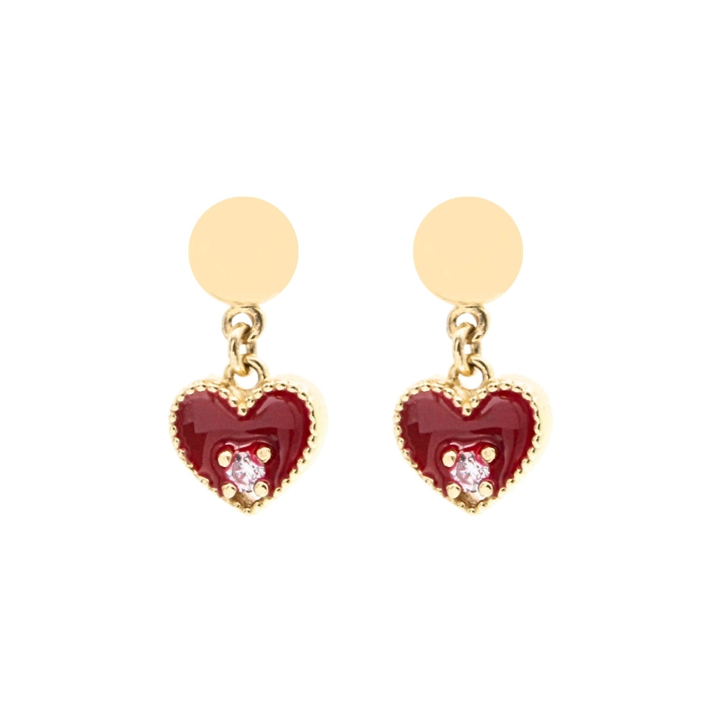 Cercei Aur 14k Inima