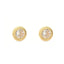 Cercei Aur 14k Minimalisti cu Piatra Zirconia