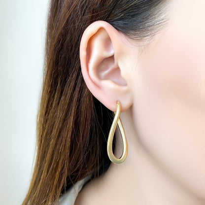Cercei Aur 14k Rasuciti