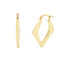 Cercei Aur 14k Romb